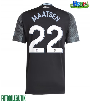 Aston Villa Ian Maatsen #22 Bortatröja 2025-26 Kortärmad